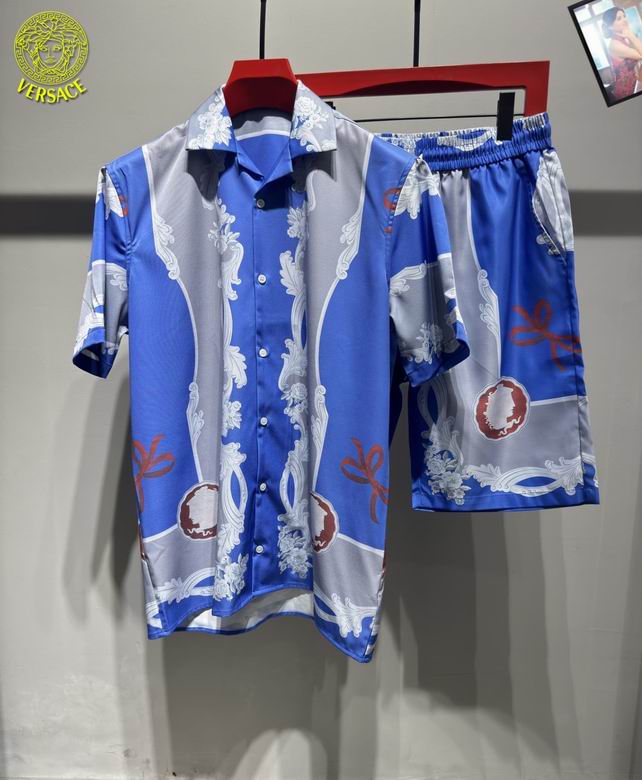 Versace Shirt & Shorts Set ID:20250801-192